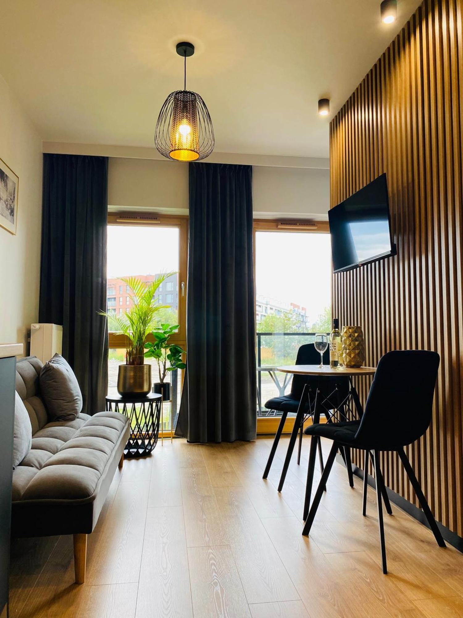 Motlawa Inn Apartment-Suna,Gym&Parking Гданськ Екстер'єр фото