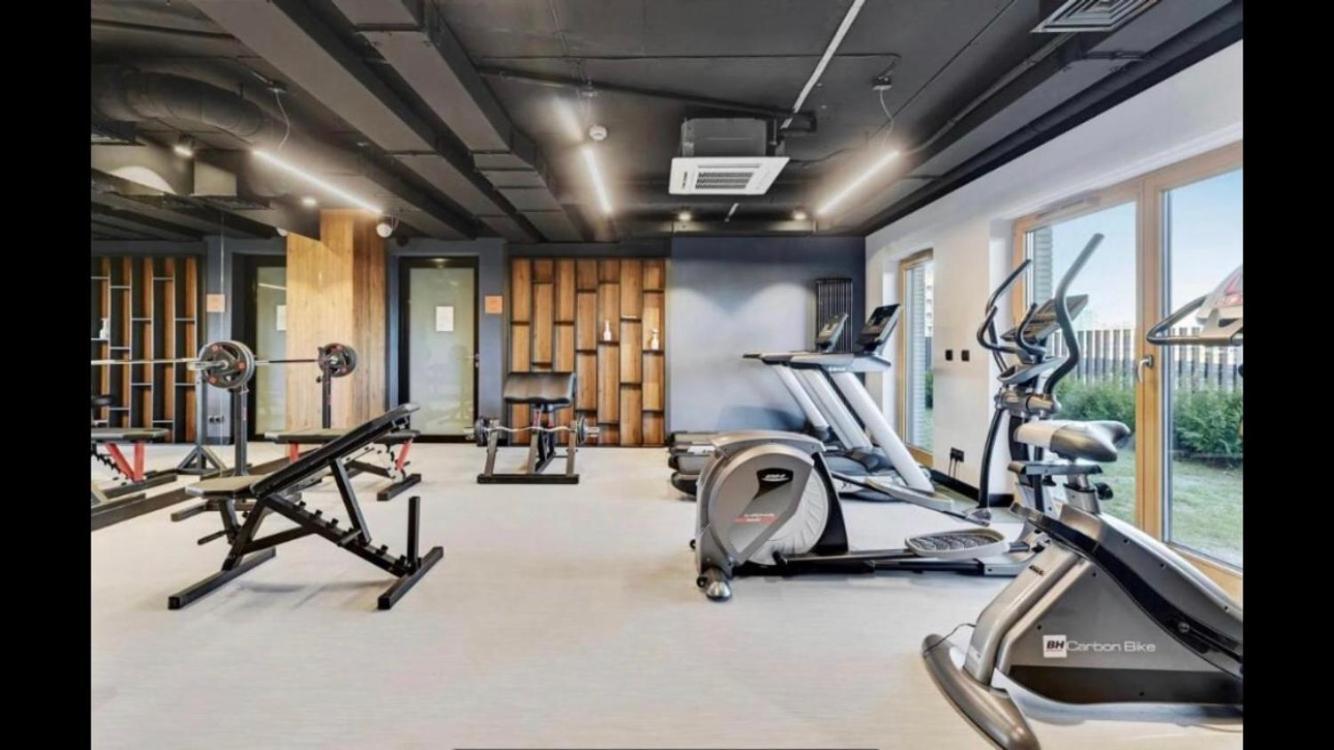 Motlawa Inn Apartment-Suna,Gym&Parking Гданськ Екстер'єр фото